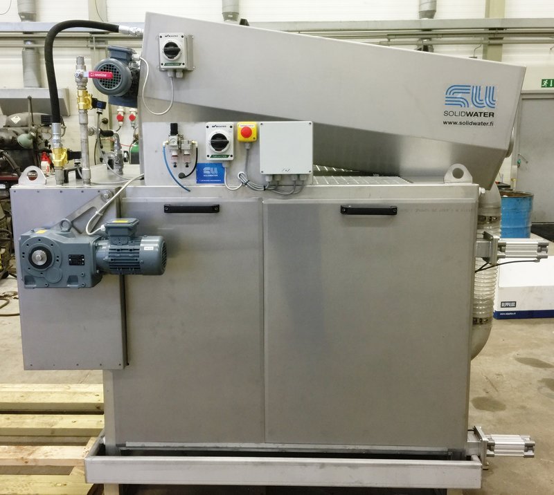 Belt filter press, for dewatering sludge